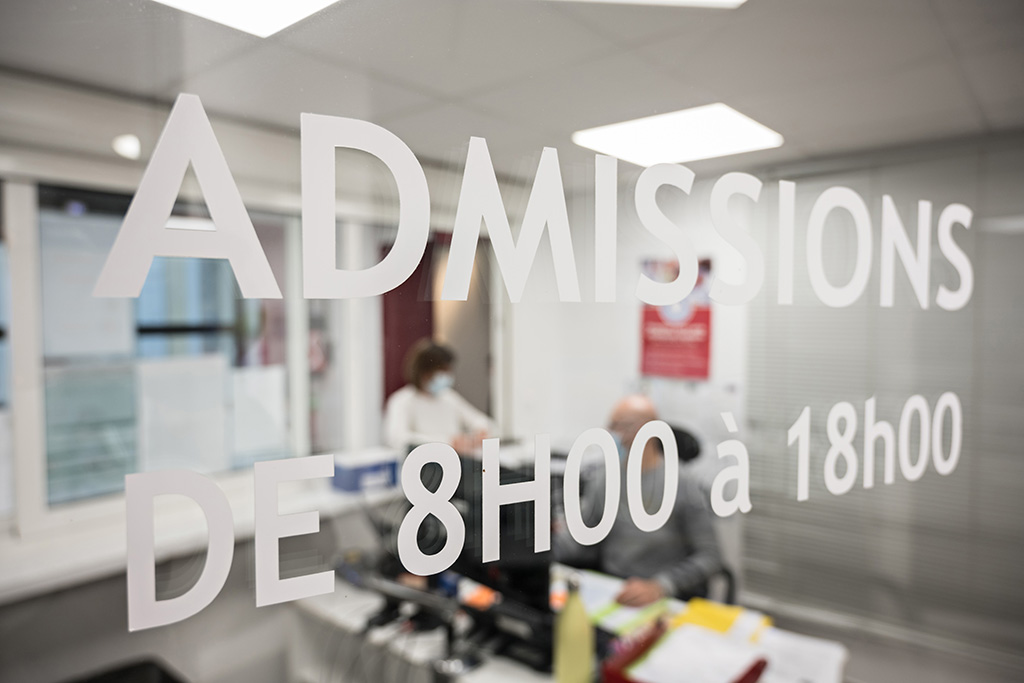 Bureau des admissions