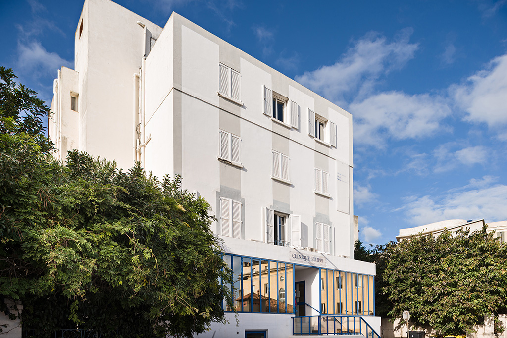 Façade de la Clinique Filippi