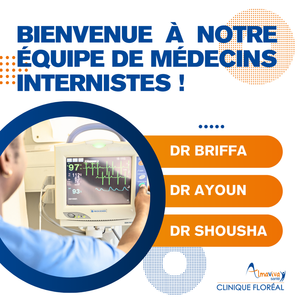 Bienvenue aux Drs BRIFFA, AYOUN et SHOUSHA !