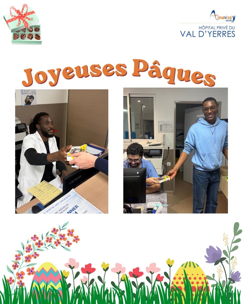 Pâques : des chocolats distribués dans les différents services pour partager un moment convivial